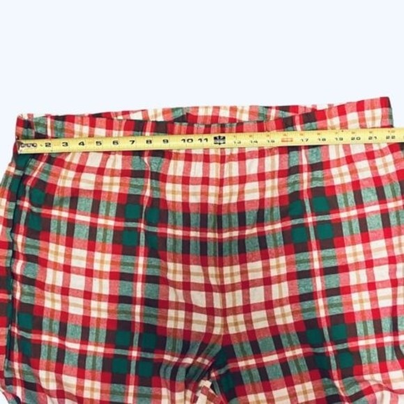 NWT Men’s Flannel Christmas Plaid 2 Pc Pajama Set Jammies For Your Families 3XLT - Picture 12 of 14